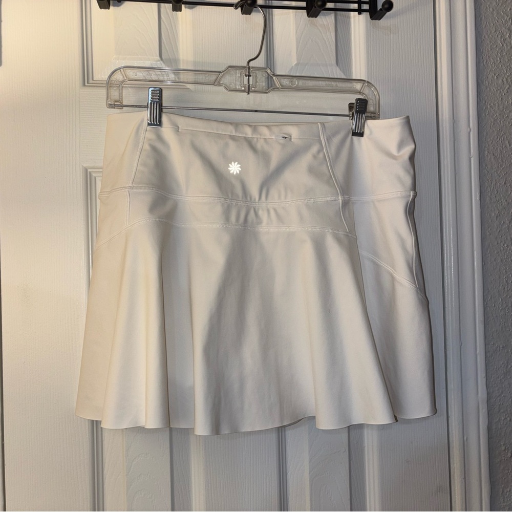 Athleta White Circle Skater Skirt